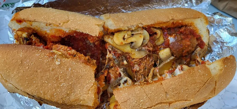 Meatball Parmesan Sub